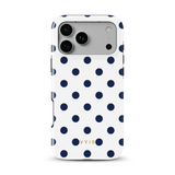 Classic Polka Dots, Sailor Blue - Tough Θήκη κινητού