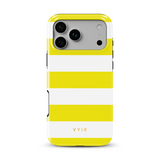 Horizontal Stripes, Κίτρο - Tough Θήκη MagSafe iPhone