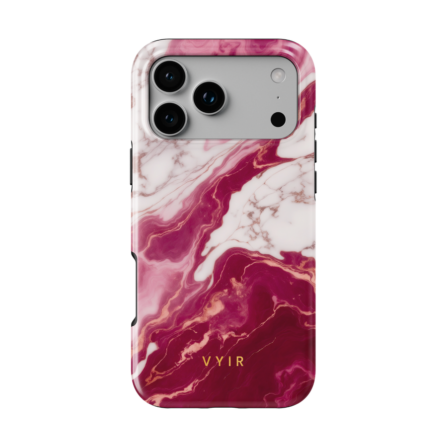 Italian Marble Μπορντό - Tough Θήκη MagSafe iPhone
