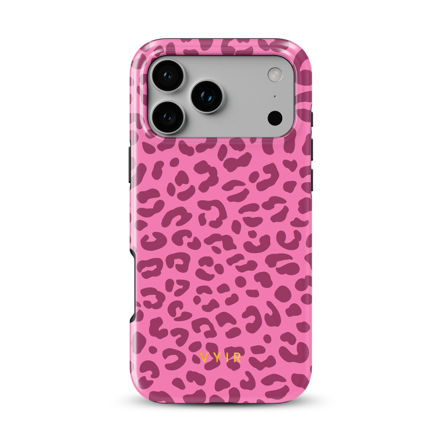 Leopard Elegance Ροζ - Tough Θήκη MagSafe για iPhone