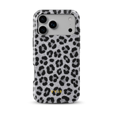 Luxe Leopard Silver - Tough MagSafe iPhone Θήκη