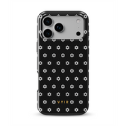 VYIR Signature Flowers, Dark Grey - Shockproof MagSafe iPhone Case - VYIR