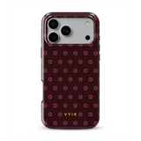 VYIR Signature Flowers, Μπορντό - Tough Θήκη iPhone MagSafe