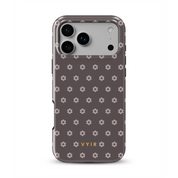 VYIR Signature Flowers, Taupe - Shockproof MagSafe iPhone Case - VYIR