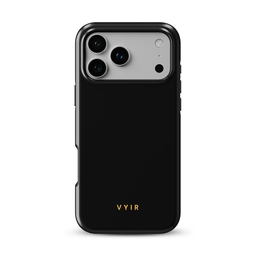 VYIR Signature Solid Colors, Μαύρο - Tough MagSafe Θήκη iPhone