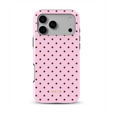 Tiny Polka Dots, Ροζ καραμέλα - Tough Θήκη MagSafe για iPhone