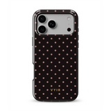 Tiny Polka Dots, Σοκολατί - Tough Θήκη MagSafe για iPhone