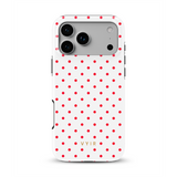 Tiny Polka Dots, Κόκκινη λάμψη - Tough Θήκη MagSafe για iPhone