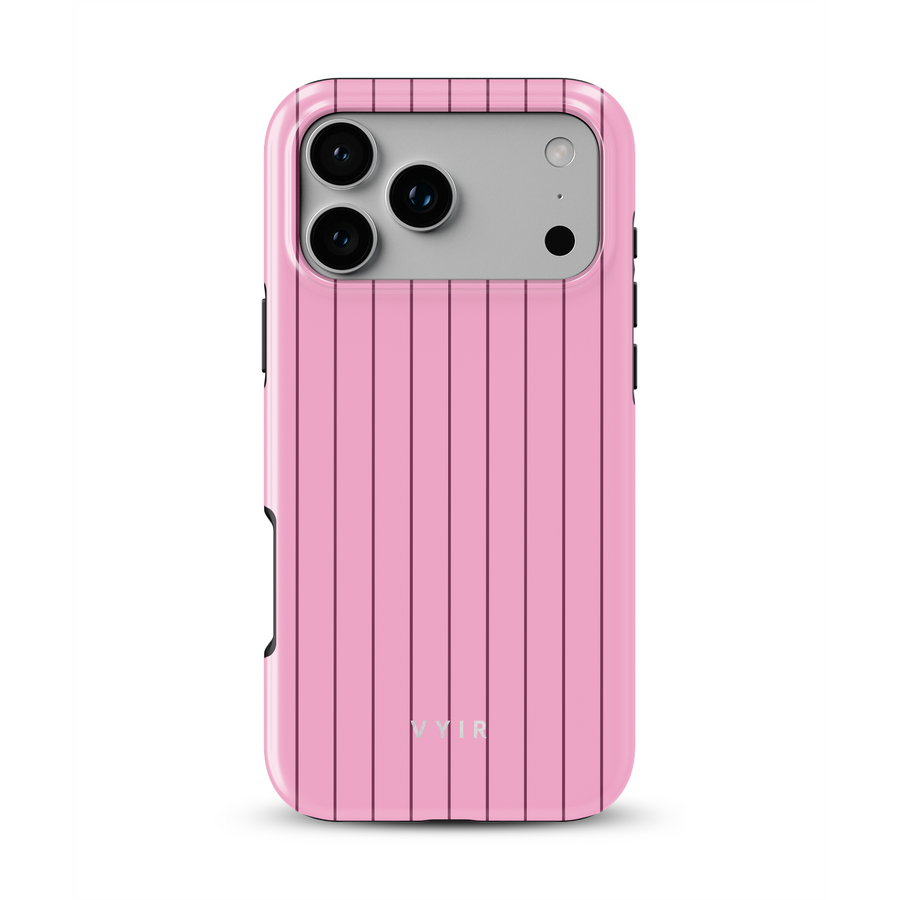Vertical Stripes, Ροζ πούδρα - Tough Θήκη MagSafe για iPhone