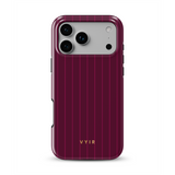 Vertical Stripes, Merlot - Tough Θήκη MagSafe για iPhone