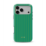 Vertical Stripes, Πράσινο Goldline - Tough Θήκη MagSafe για iPhone