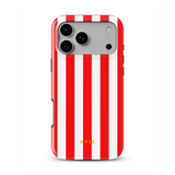 Vertical Stripes, Red Silk - Tough Θήκη MagSafe iPhone