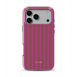 Vertical Stripes, Urban Olive - Tough Θήκη MagSafe iPhone