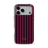Vertical Stripes, Wine Red - Tough Θήκη MagSafe iPhone