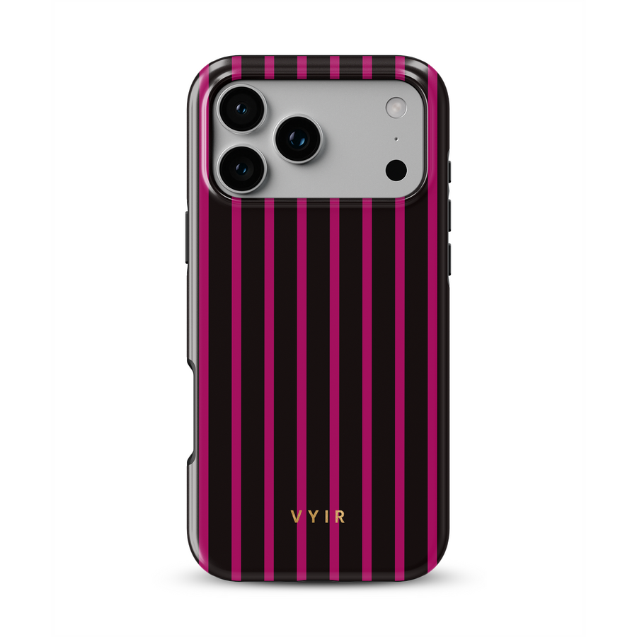 Vertical Stripes, Wine Red - Tough Θήκη MagSafe iPhone