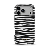Zebra Gleam White - Tough Θήκη MagSafe για iPhone