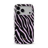 Zebra Luxe, Ανοιχτό Μωβ - Tough MagSafe Θήκη iPhone