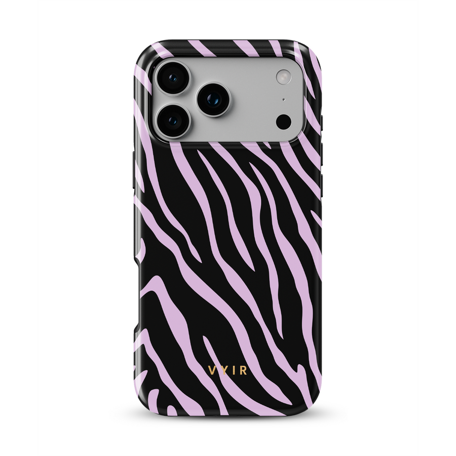 Zebra Luxe, Ανοιχτό Μωβ - Tough MagSafe Θήκη iPhone