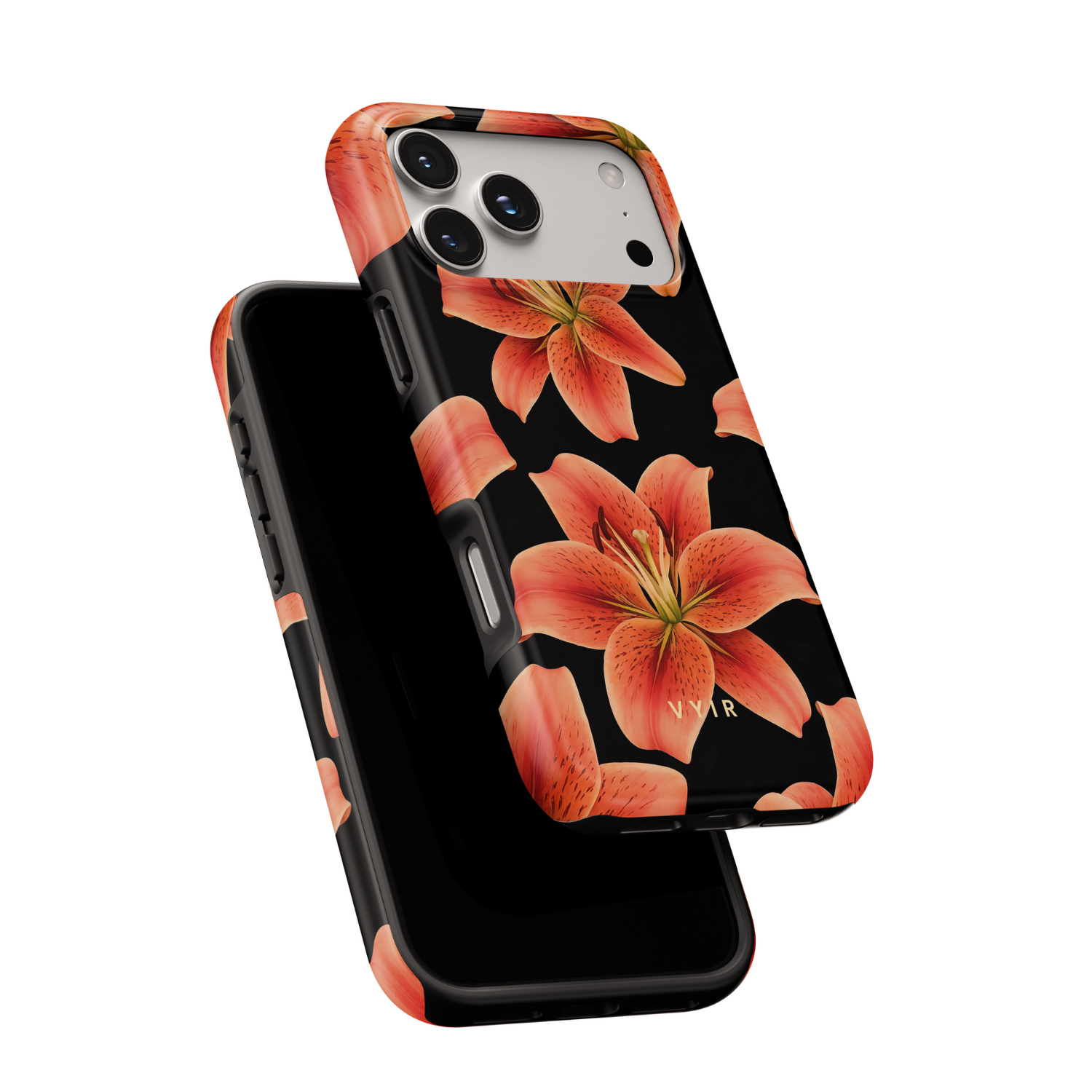Tiger Lily Elegance - Shockproof Phone Case - VYIR