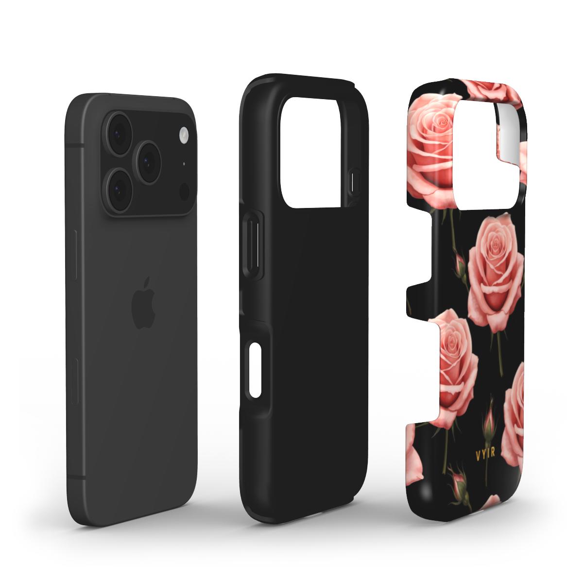 Soft Rose Elegance - Shockproof Phone Case - VYIR
