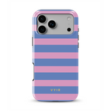 Horizontal Stripes, Periwinkle Dream - Tough Θήκη κινητού